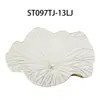 Multicolor Novo Estilo Bronzeamento PVC Placemat Lotus Leaf Western Placemat Ouro Prata Impermeável Antiderrapante Isolamento Térmico Mat Table Mat Coaster