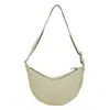 Bolsa de Bolas de Masa Fresca y Sencilla Estilo Japonés para Mujer 2026 Nueva Color Sólido Versátil Ligera Bolso Cruzado Bolso de Hombro Sencillo Casual