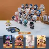Soporte de Exhibición Acrílico Transparente de Niveles Almacenamiento Caja Ciega Estante de Exhibición para Adornos Pequeños Partículas Lindas Gabinete de Figuras
