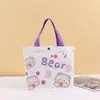 Sacola de Presente de Natal, Sacola Tote de Desenho Animado para Presente de Aniversário, Sacola de Lona para Presente de Lua Cheia de Crianças, Estudantes, Bebês