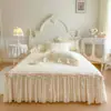2026 Nuevo Falda de Cama de Polietileno de Alto Polímero Hilo de Hielo Colcha de Verano Esterilla Fresca Juego de Tres o Cuatro Piezas