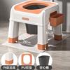 Inodoro de cuclillas doméstico Cambiador de asiento de inodoro Estante Taburete para inodoro de cuclillas para mujeres embarazadas Artefacto para cuclillas para niños Taburete para cuclillas Taburete