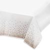 Mantel de Fiesta Desechable Mantel de PEVA con Puntos de Onda Desechable Mantel de Plástico Colorido Suministros para Decoración de Ambiente Lote