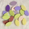 Almohadilla de Pestañas Postizas Belleza Hoja de Pestaña Esponja de Polvo Maquillaje Herramienta de Belleza Doble Uso Seco y Húmedo Parche de Ojos para Maquillaje