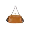 Bolso de Concha de Moda para Mujer 2025 Nueva Versión Coreana Bolso de Mano Versátil con Cadena Bolso Cruzado de Hombro Simple de Moda