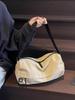 Bolsa de Viaje de Lona de Gran Capacidad para Mujer 2025 Nueva Bolsa Cruzada de Viaje y Desplazamiento Bolso Tote Ligero para Corta Distancia