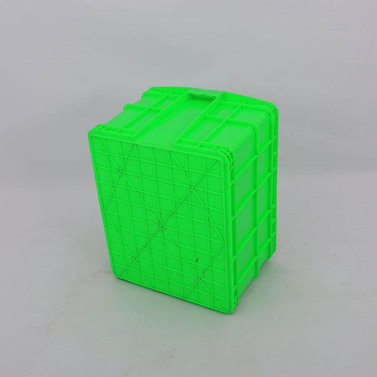 如顺塑业黄色塑料箱 型号：JX550-350箱 内