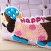 Bolso de Mano Cesta para Perro Salchicha Fresco y Sencillo Bolso Tejido a Mano Cesta de Mano para Vacaciones, Bodas y Celebraciones