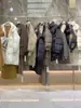 Jaqueta de Penas Liquidação Roupas Femininas Atacado Desconto de Marca Alta Qualidade Grande Marca Treze Fileiras Última Liquidação Liquidação de Roupas Femininas