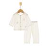Ropa de Casa para Bebé Recién Nacido Traje de Top Delgado Ultrafino Algodón de Ensueño Verano Pantalones Holgados para Niños Aire Acondicionado para Bebé
