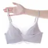 Sin aro de acero soporte suave accesorio tubo para el pecho conjunto de sujetador y ropa interior espalda cruzada sexy reunida traje de sujetador fino y bonito