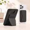 Suporte Magnético de Celular com Dobradiça Porta-Cartões para Apple iPhone17 Ímã Forte MagSafe Porta-Cartões Dobrável Logotipo Personalizado