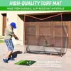 Tapete de Batida de Golfe, Tapete de Prática Interno e Externo, Tapete de Batida de Grama Única, Fabricante de Tapetes Específicos para Campo de Golfe