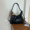 Mochila Tote Retro Coreana de Gran Capacidad para Mujer Diseño Sencillo de Nicho Bolso de Mano Cruzado Sencillo para el Día a Día