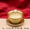 Copa de Cien Bendiciones de Latón, Cáliz, Copa de Dragón y Fénix, Copa de Maestro, Taza de Té, Vaso de Agua, Copa de Ofrenda, Artesanía de Metal, Adornos al por Mayor