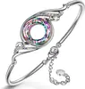 Europeu e americano Shijia criativo novos brincos de moda cross-border colorido cristal fênix brincos estilo étnico jóias pássaro morto-vivo