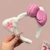 Diadema de Felpa Linda Otoño Invierno para Niños Dulce Dibujo Animado Domador de Cabello Diadema Estilo Coreano Exquisito Pasador para el Cabello Goma para el Cabello Accesorios para el Cabello