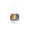 Luz de noche portátil Amazon transfronteriza recargable por USB, sensible al tacto, lámpara de mesa de ambiente para el hogar, lámpara de mesa decorativa LED portátil