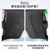 Adecuado para Byd Seagull Almohadilla Protectora de Maletero Almohadilla Especial Anti-Golpes en Puerta Trasera Suministros de Modificación Interior Protección de Maletero