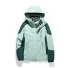 23 chaqueta de mink para exteriores de otoño e invierno Impermeable cálida tres en uno desmontable de dos piezas Traje para senderismo, camping, montañismo