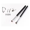 Gemeng Pincel de Maquillaje de Mango Largo con un Solo Modificador Pincel Oblicuo para Cejas Pincel para Labios Pincel de Maquillaje para Damas Mango Largo Herramientas de Belleza y Maquillaje Al Por Mayor