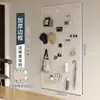 Estantería de Tablero Perforado para Sala de Estar Almacenamiento en Toda la Pared Puerta de Entrada Tablero Colgante para Entrada Decoración de Pared Tablero Perforado de Metal