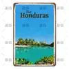 Pinturas de Lata Retro Americanas de Paisajes Urbanos, Edificios, Hoteles y Artesanías para Decoración de Paredes de Sala de Estar Hechas a Medida por el Fabricante Más Vendidas