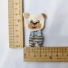 Mori Girl Japonês e Coreano Desenho Animado Adesivo de Tecido para Desenho Animado Roupas de Boneca Acessórios Broche Remendo Feito à Mão Diy Roupas Acessórios de Renda
