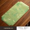 Tapete de Pano para Chá Seco Sombra de Bambu Toalha de Chá Absorvente Estilo Chinês Toalha de Mesa Pura Algodão Limpar Conjunto de Chá Cobertura de Luxo Leve Pano de Chá