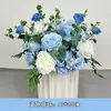 Arranjos Florais para a Cerimônia de Entrega do Carro, Bolas de Flores, Decorações de Colunas Romanas, Flores Artificiais para a Montagem da Cena da Cerimônia de Entrega do Carro