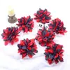 Novas Cabeças de Flores Artificiais de Dália, Flores de Seda, Flores Artificiais, Guirlandas de Flores Artesanais DIY, Acessórios de Cabelo para Hanfu, Decorações de Casamento