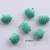 Concha Sintética de Vieira Prensada en Polvo Grande, Mediana y Pequeña Cuentas Sueltas para Joyería Accesorios Multicolor Opcional DIY Cuentas Hechas a Mano