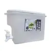 Chaleira Fria de Grande Capacidade para Casa Resistente a Altas Temperaturas com Torneira Balde para Bebidas Geladas de Verão Garrafa de Água com Limão Balde Chaleira Fria