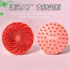 Escova Redemoinho Manual Popular da Amazon, Dupla Face, para Shampoo e Banho, para Limpeza Profunda, Spa Corporal, Escova de Banho de Silicone Amiga da Pele