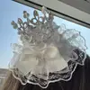 Accesorios para el Cabello Originales Lolita Corona Sombrero Pequeño Lazo Encaje Accesorios Convención de Cómics Pin para el Cabello de Confesión Romántico