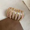 Estilo Exagerado Europeo y Americano Pulsera Elástica de Cuerda con Cuentas de Acrílico Difuminado Pulsera Elegante Retro Estilo Ins Joyería Simple para la Mano