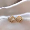 Nuevos Pendientes de Flor de Perla Geométrica, Estilo Festivo, Pendientes Únicos y Hermosos, Estilo de Nicho, Lujo Ligero, Pendientes de Gama Alta