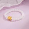 Pulsera de dumpling al vapor Yilong pulsera de cristal linda imitación de jade Hetian pulsera zodiacal retro exquisita para mujer