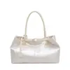 Bolso Retro de Cuero Suave de Gran Capacidad para Mujer 2026 Nuevo Bolso de Hombro Casual para el Trabajo Bolso Bandolera Simple Bolso Tote
