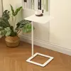 Mesa Lateral Simples de Ferro Forjado para Sofá, Mesinha de Centro Pequena para Sala de Estar, Mesa de Cabeceira para Quarto, Mesa Lateral Quadrada Pequena, Qualidade de Exportação