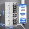 Armario metálico para vestuario de nueve puertas para empleados con cerradura seis puertas para dormitorio taller de fábrica zapatero multi-puerta vestuario