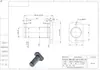 Flange de junta articulada tipo flange de lado plano com anel de retenção pino cantilever de aço 45# núcleo do eixo WHE01 em estoque