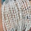 6*8mm Nuevo Cristal Natural Ágata Cuentas Sueltas con Forma de Denier Hechas a Mano DIY Pulsera Collar Horquilla Accesorios de Joyería Venta al por Mayor