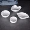 Plato de sabor Plato Han plato de cerámica blanca pura plato para salsa de condimento plato para vinagre plato para mojar vajilla para hotel restaurante hogar