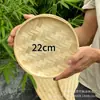 Productos de Tejido de Bambú, Colador de Bambú, Cesta de Secado Sin Agujeros, Recogedor Redondo, Placa de Bambú para Pintar, Decoración Hecha a Mano para Jardín de Infancia, Charola para Techo