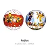 Balão Transfronteiriço Roblox Tema Roblox Balão de Filme de Alumínio Decoração de Festa de Aniversário Menino Balão