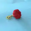 Llavero Colgante de Calabaza Tejida a Crochet Llavero Pequeño Tejido a Mano Accesorios para Bolsas Fábrica de Llaveros Venta al por Mayor