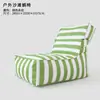 Sofá tipo puf para exteriores, tatami impermeable, para camping, fiestas en la playa, festivales de música, sillón reclinable con respaldo