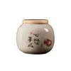 Latas de Té Cerámicas para Hogar Grandes y Pequeñas Latas Selladas Latas de Almacenamiento de Té Pu'Er Cajas de Té Portátiles Chinas para Latas de Almacenamiento de Té