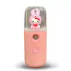 Dispositivo de Beleza com Spray Hidratante de Desenho Animado, Vaporizador Facial Hidratante de Beleza com Spray Frio, Mini Dispositivo de Spray Hidratante, Portátil